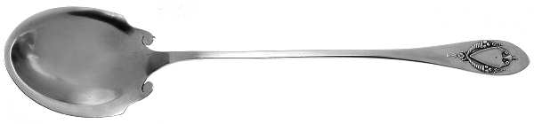 Mount Vernon (Sterling, 1905) Large Lettuce Serving Spoon