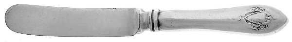 Mount Vernon (Sterling, 1905) Baby Knife with Silverplate Blade