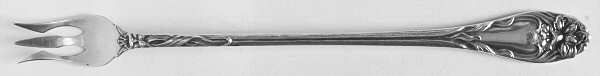 Narcissus (Sterling, 1903) Long Handle Pickle/Olive Fork