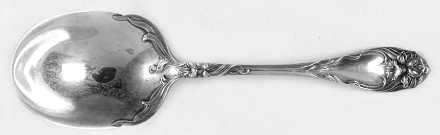 Narcissus (Sterling, 1903) Large Solid Berry/Casserole Spoon