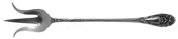 Narcissus (Sterling, 1903) Large Lettuce Serving Fork