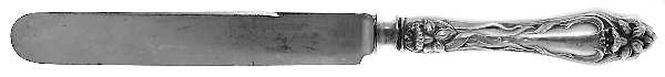 Narcissus (Sterling, 1903) Old French Hollow Knife with Bolster