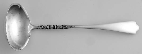 Nellie Custis (Sterling, 1915) Solid Piece Cream Ladle