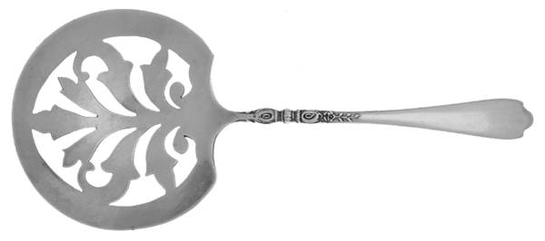 Nellie Custis (Sterling, 1915) Solid Bon Bon Spoon with Pierced Bowl