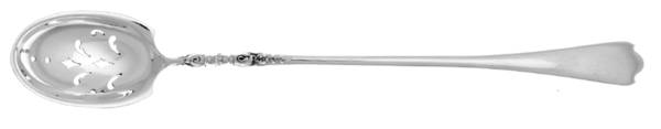 Nellie Custis (Sterling, 1915) Pierced Bowl Long Handle Olive Spoon