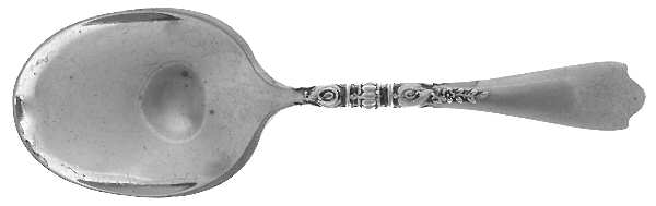 Nellie Custis (Sterling, 1915) Straight Handle Baby Spoon