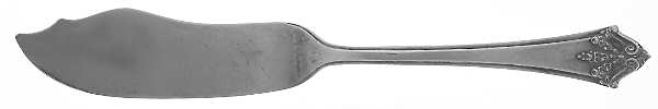 Orleans (Sterling, 1914) Flat Handle Master Butter Knife