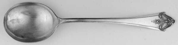 Orleans (Sterling, 1914) Round Bowl Soup Spoon (Gumbo)