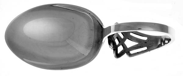 Pynchon (Sterling, 1910) Curved Handle Baby Spoon