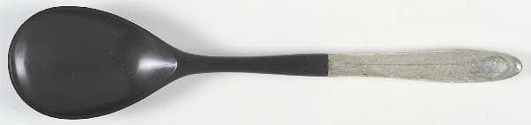 Raindrop (Sterling, 1959) Salad Serving Spoon with Plastic Bowl