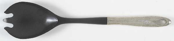 Raindrop (Sterling, 1959) Salad Serving Fork with Plastic Prongs