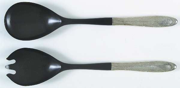 Raindrop (Sterling, 1959) Plastic Bowl 2-Piece Salad Set