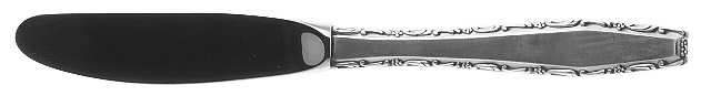 Rapallo (Sterling, 1968) Modern Hollow Butter Spreader (Stainless)