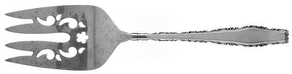Rapallo (Sterling, 1968) Medium Solid Cold Meat Serving Fork