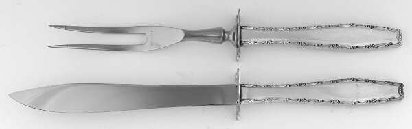 Rapallo (Sterling, 1968) 2 Piece Small Carving Set W/ Sterling Guard