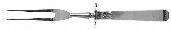 Regency (Sterling, 1935) Lg Carving/Roast Fork-Stn Prong w/Sterling Guard