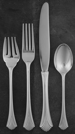 Regency Shell (Sterling, 1989) 4 Piece Place Size Setting