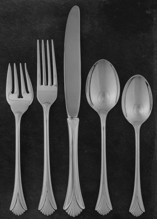Regency Shell (Sterling, 1989) 5 Piece Place Size Setting