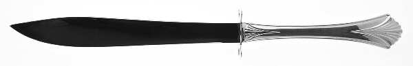 Regency Shell (Sterling, 1989) Small Steak Carving Knife with Stainless Blade