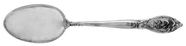 Rose Elegance (Sterling, 1958) Tablespoon (Serving Spoon) by Lunt Silver