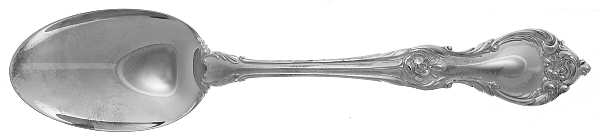 Saint Charles (Silverplate, 1980) Teaspoon by Lunt Silver