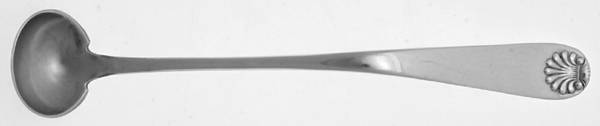 Shell (Sterling, 1888) Mustard Spoon