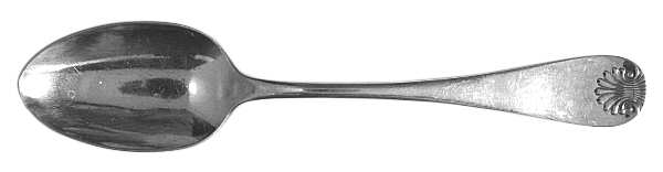Shell (Sterling, 1888) Dessert/Oval Soup Spoon