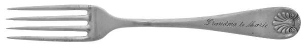 Shell (Sterling, 1888) Solid Youth Tea Fork