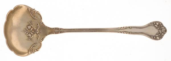 Tudor (Sterling, 1900) Solid Gravy Ladle