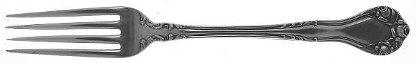 Tudor (Sterling, 1900) Fork