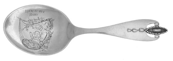 Virginia (Sterling, 1910) Spoon-Baby/Straight Handle