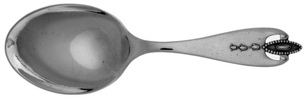 Virginia (Sterling, 1910) Straight Handle Baby Spoon