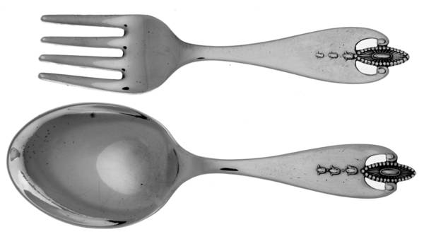 Virginia (Sterling, 1910) 2 Pc Baby Set (BF, BS)