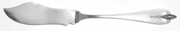 Virginia (Sterling, 1910) Flat Handle Master Butter Knife