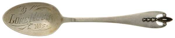 Virginia (Sterling, 1910) Souvenir Spoon (Five O'Clock)