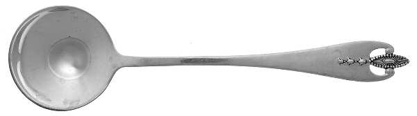 Virginia (Sterling, 1910) Round Bowl Soup Spoon (Bouillon)