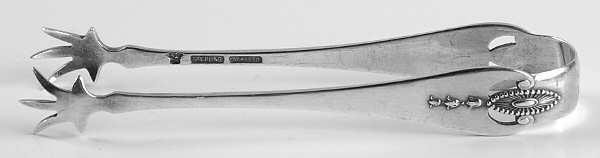Virginia (Sterling, 1910) Small Sugar Tongs