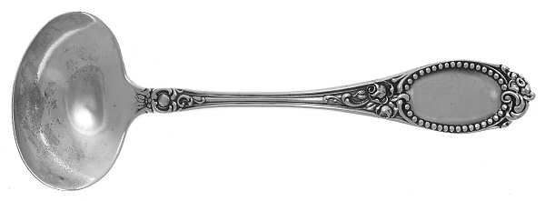 Wentworth (Sterling, 1899) Solid Piece Cream Ladle