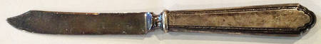 William & Mary (Sterling, 1921, No Monos) Individual Fruit Knife with Stainless Blade