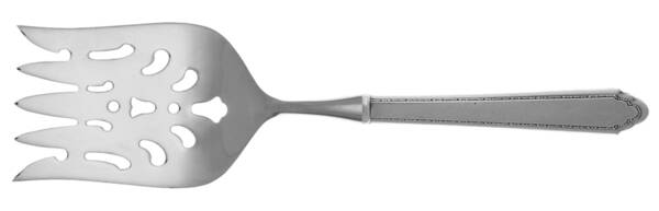 William & Mary (Sterling, 1921, No Monos) Fish Serving Fork with Stainless Tines HC