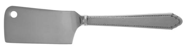 William & Mary (Sterling, 1921, No Monos) Cheese Cleaver with Stainless Blade HC