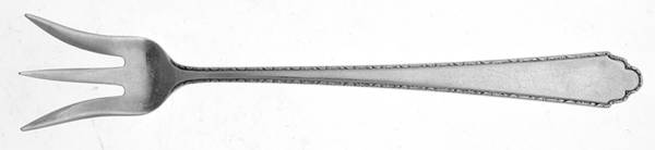 William & Mary (Sterling, 1921, No Monos) Oyster Fork