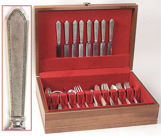 William & Mary (Sterling, 1921, No Monos) 47 Piece Set