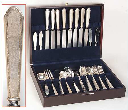 William & Mary (Sterling, 1921, No Monos) 47 Piece Set