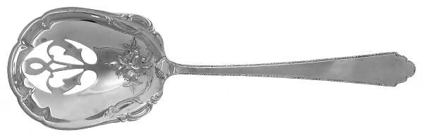 William & Mary (Sterling, 1921, No Monos) Ice Serving Spoon Large