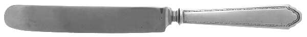 William & Mary (Sterling, 1921, No Monos) Blunt Hollow Handle Knife W/Bolster