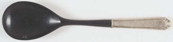 William & Mary (Sterling, 1921, No Monos) Salad Serving Spoon with Plastic Bowl