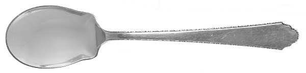 William & Mary (Sterling, 1921, No Monos) Ice Cream Spoon Individual