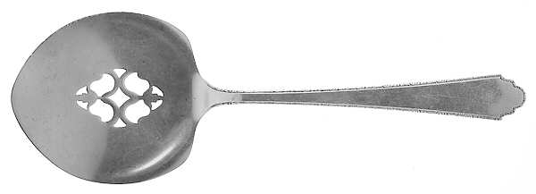 William & Mary (Sterling, 1921, No Monos) Small Tomato Server,  Solid Piece