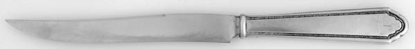 William & Mary (Sterling, 1921, No Monos) Small Steak Carving Knife with Stainless Blade